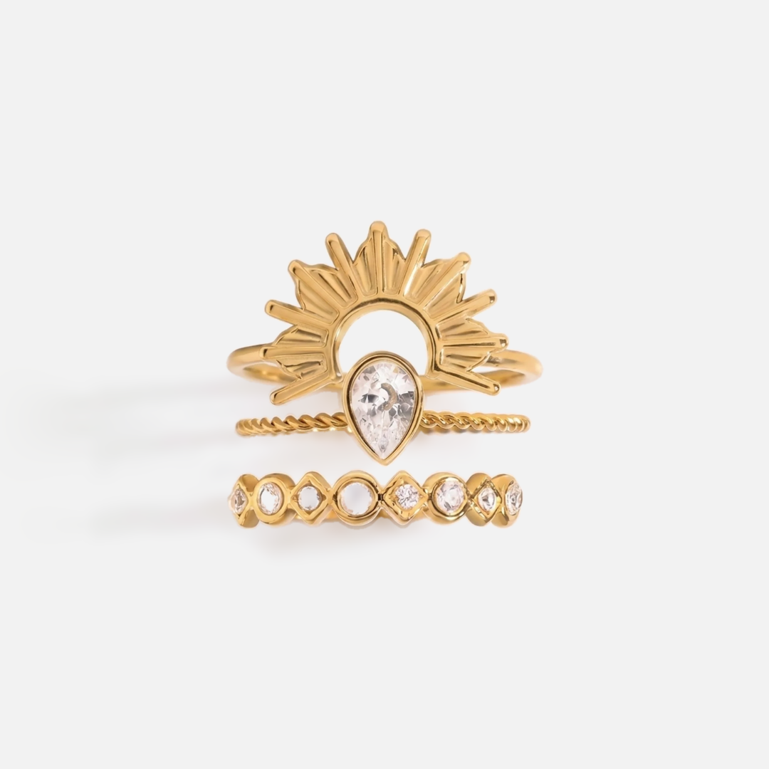 Set Anillos Amanecer