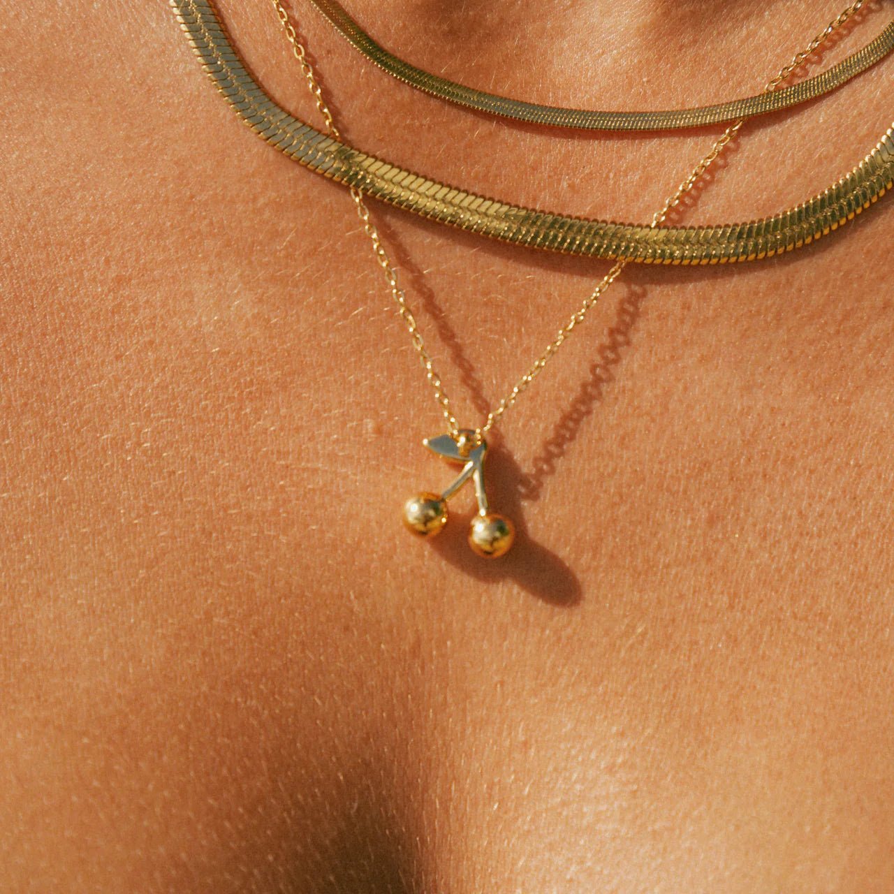 Collar Cerezas
