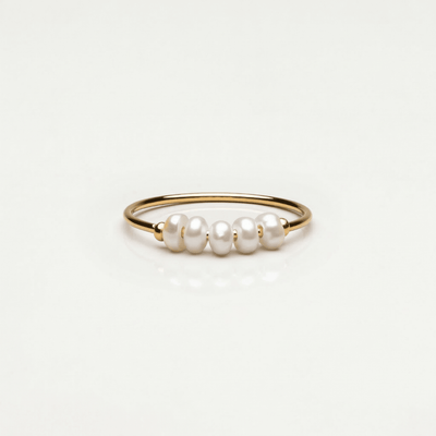 Anillo Mini Perlas