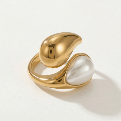 Anillo Drop y Perla