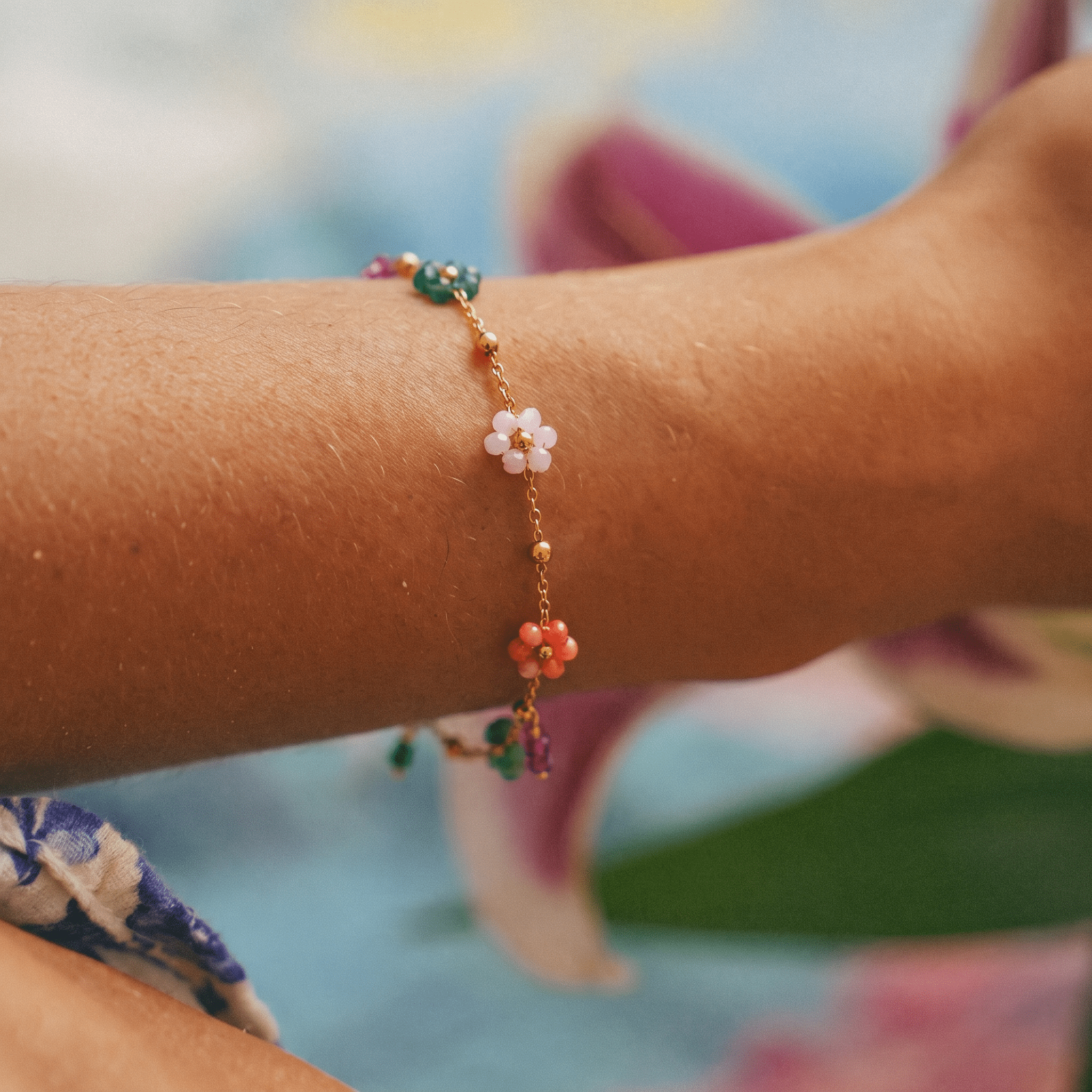 Pulsera Azalea Floral