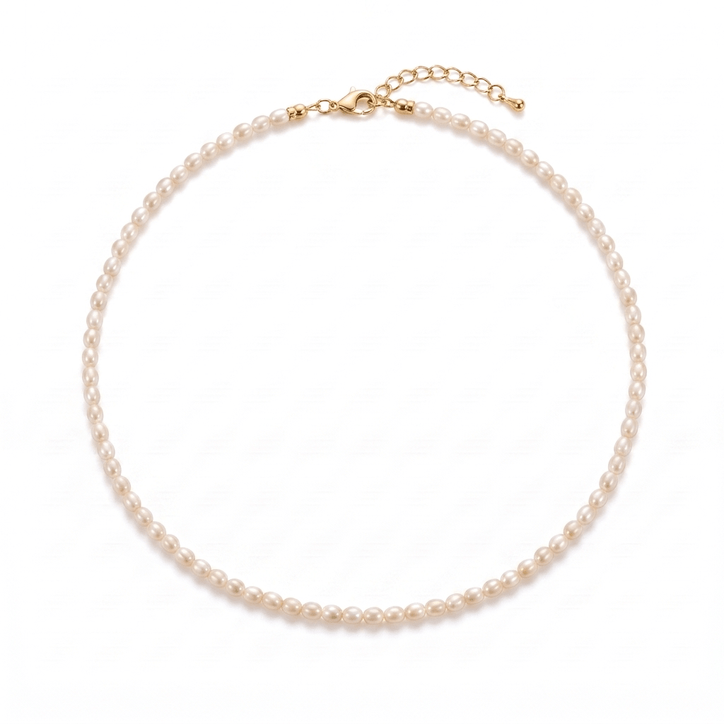 Choker Perlas