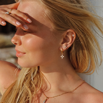 Mix Pendientes Flor