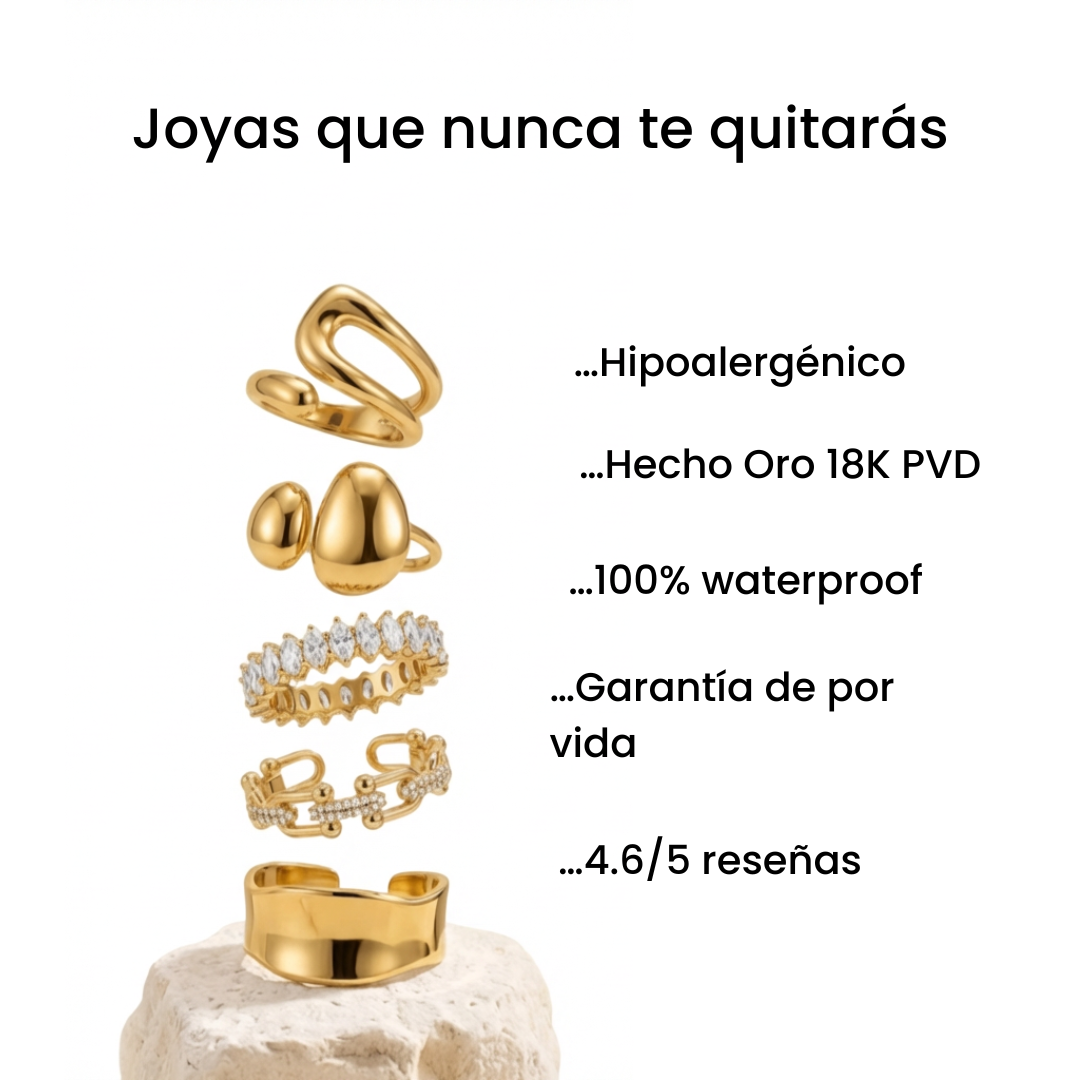 Pack de 5 Joyas