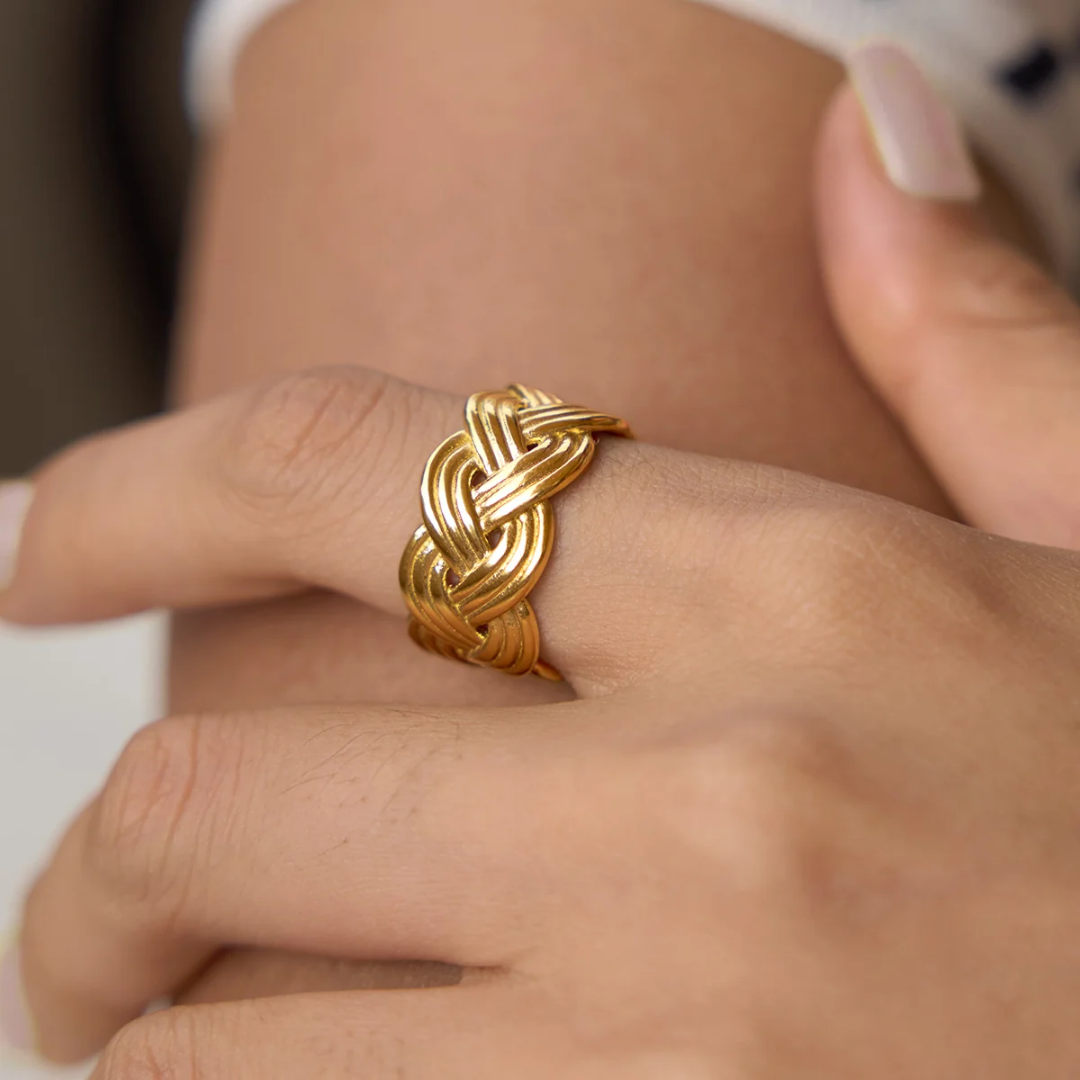 Anillo Trenzado