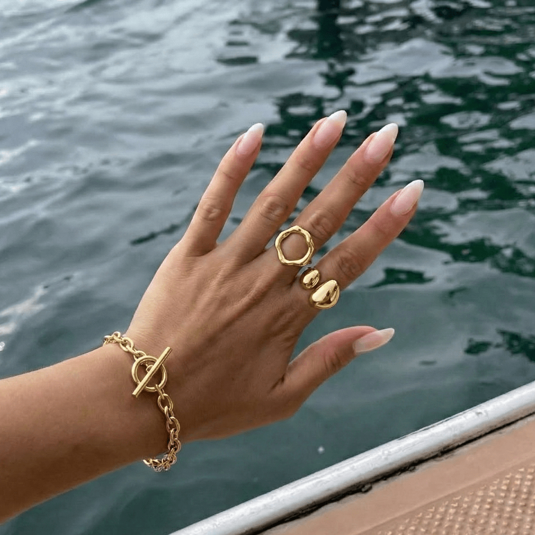 Pulsera Cubana Cierre T