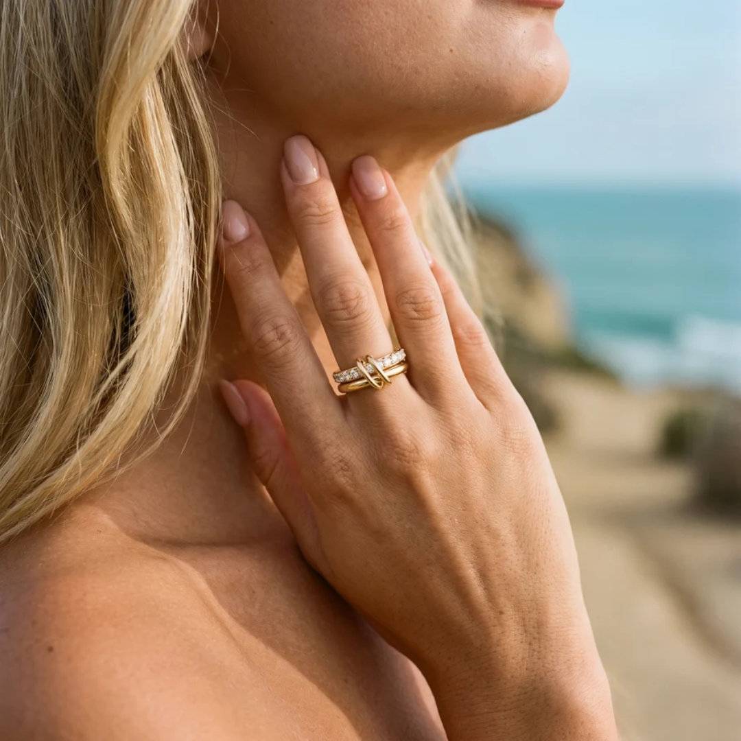 Set Anillo doble Alis