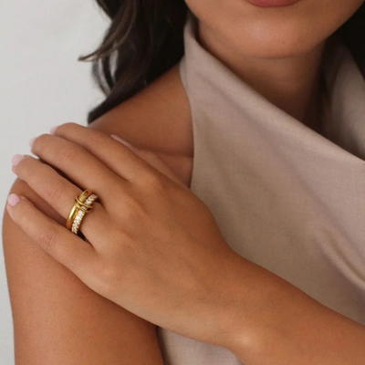 Set Anillo doble Alis