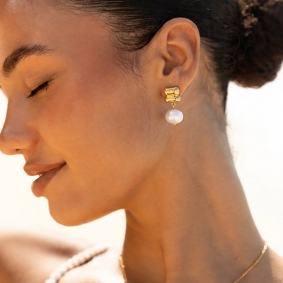Pendientes Perlitas Largos