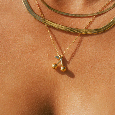 Collar Cerezas